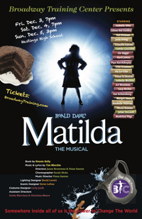 ‘Roald Dahl's Matilda The Musical’ show poster