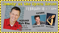 Comedy at the Opera House in New Hampshire Logo