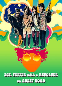 Sgt. Pepper With A Revolver On Abbey Road show poster