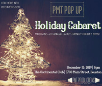 PMT Pop Up: Holiday Cabaret
