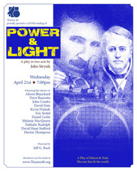 Power & Light show poster