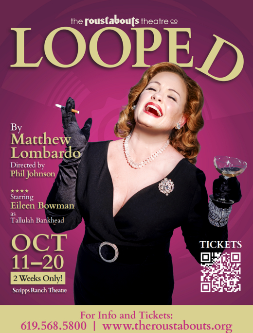 Looped show poster