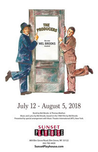 THE PRODUCERS show poster