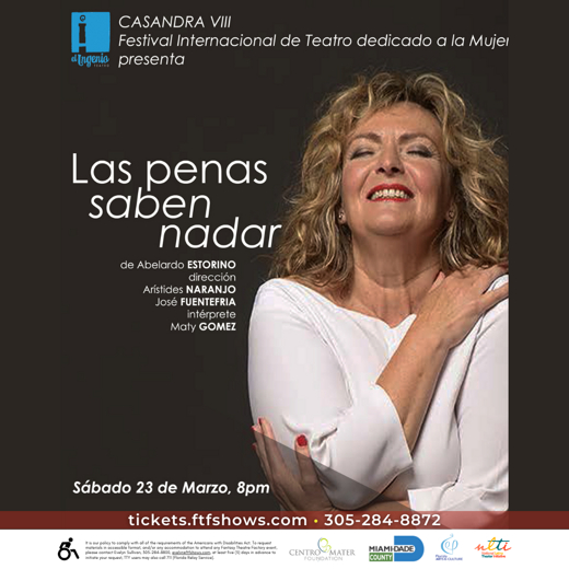 Las Penas Saben Nadar show poster