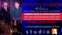 BARBARA BLEIER & AUSTIN PENDLETON ~ Life, Love, and Who Knows What Else? show poster
