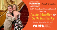 Tony Award Winner Jessie Mueller with host and pianist Seth Rudetsky