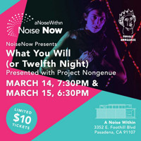 Project Nongenue and A Noise Within present show poster