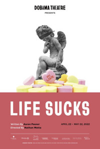 LIFE SUCKS. in Cleveland Logo