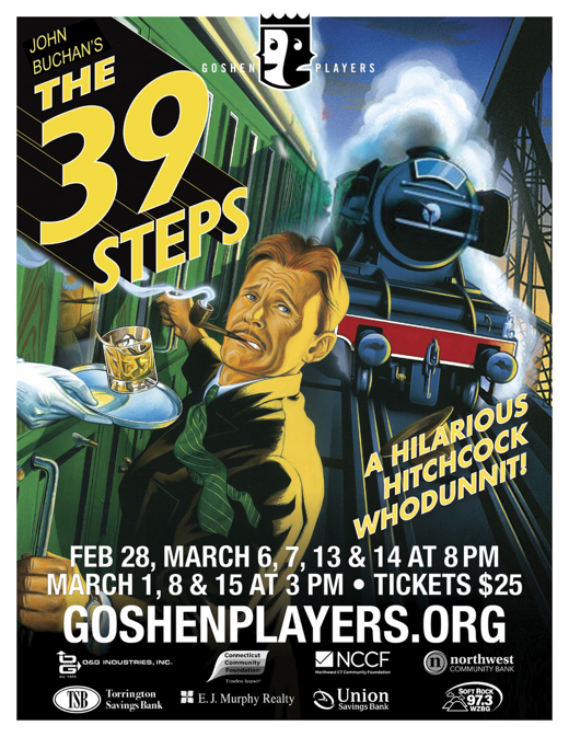The 39 Steps show poster