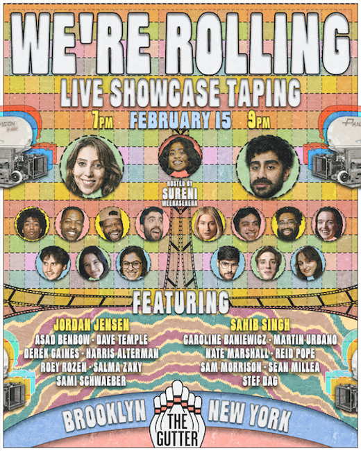 We're Rolling: Live Comedy Showcase Taping in Off-Off-Broadway