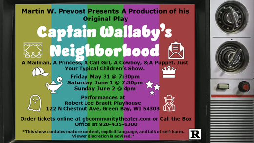 Captain Wallaby's Neighborhood World Premiere show poster