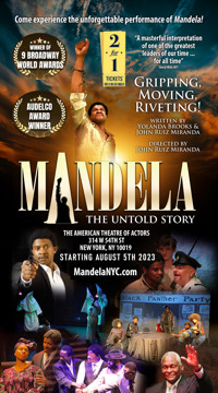 Mandela, The Untold Story show poster