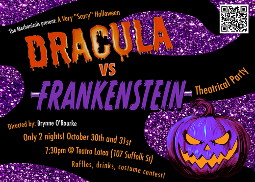 A Very Scary Halloween - Dracula vs. Frankenstein in Off-Off-Broadway