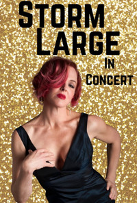 Storm Large in Concert show poster