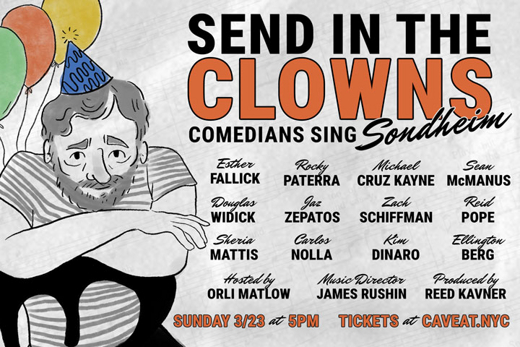 Send in the Clowns: Comedians Sing Sondheimn show poster