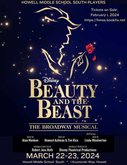 Disney's Beauty and the Beast Broadway Musical in Tampa Logo