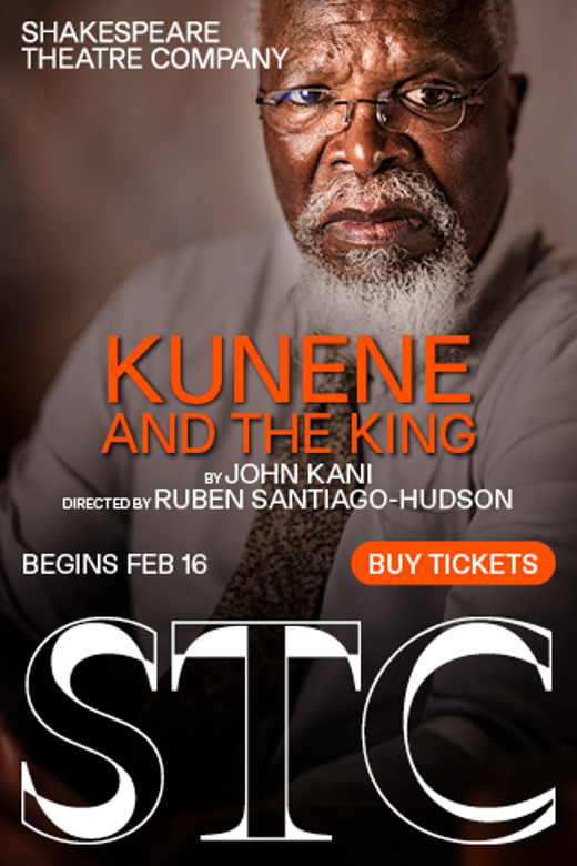 Kunene and the King in Washington, DC