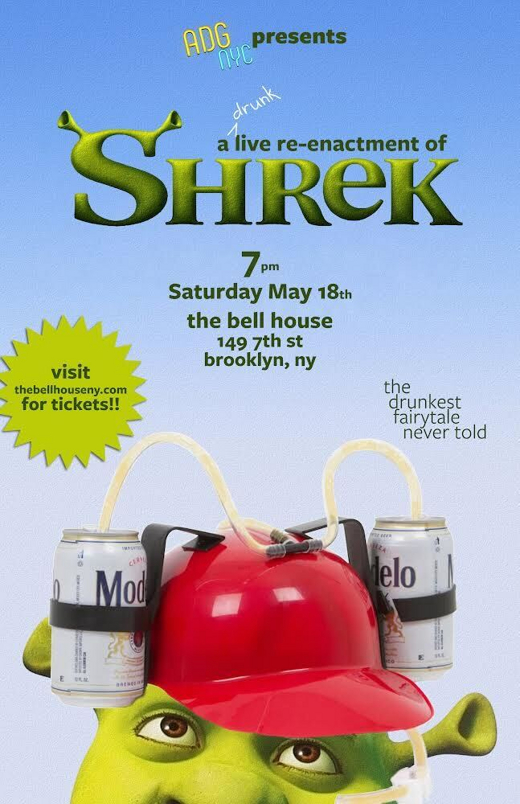A Drinking Game NYC present SHREK in Off-Off-Broadway