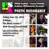 FOOSA Philharmonic Presents: Poetic Dissonance show poster