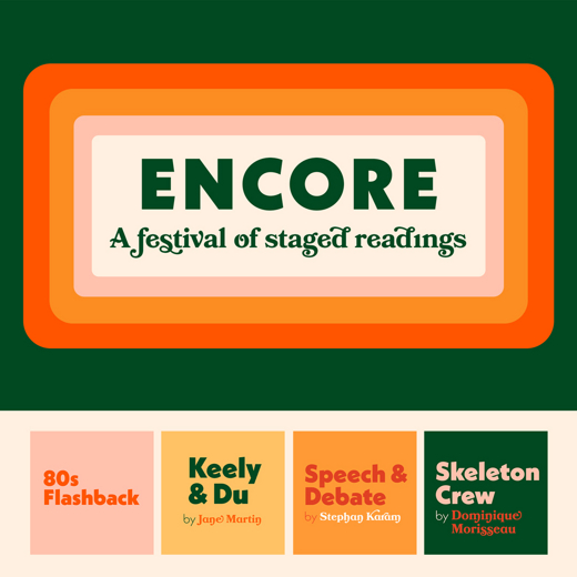 Encore: A Festival of Staged Readings show poster