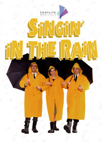 SINGIN' IN THE RAIN show poster