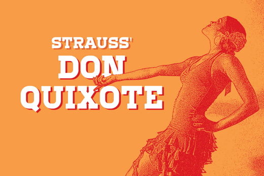 Strauss' Don Quixote show poster