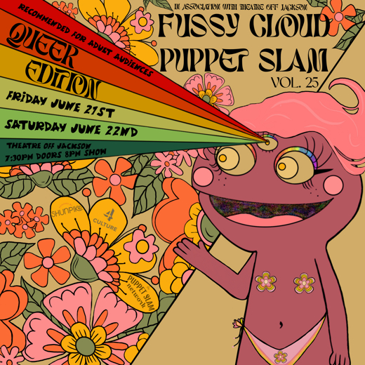 Fussy Cloud Puppet Slam Vol 25: Queer Edition! in 