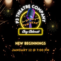 Cozy Cabaret: New Beginnings show poster