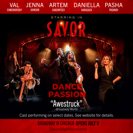 SAVOR After Hours show poster