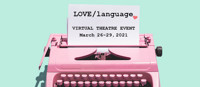 LOVE/language show poster