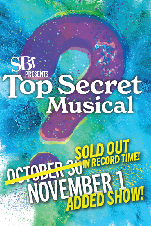 Top Secret Musical show poster
