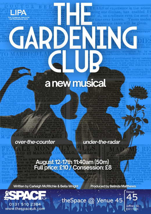 The Gardening Club show poster