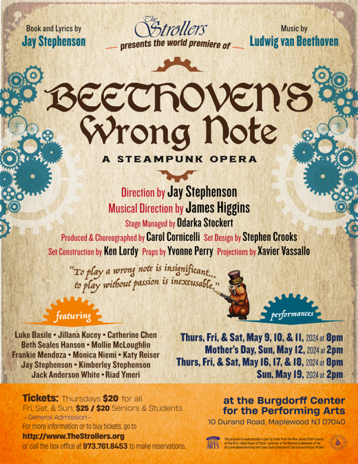 'Beethoven's Wrong Note: A Steampunk Opera'