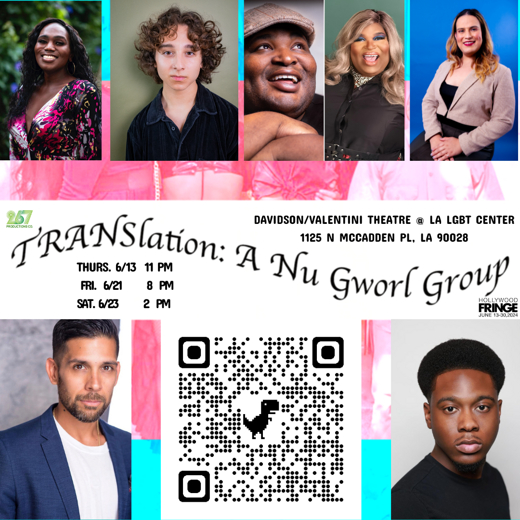 TRANSlation: A Nu Gworl Group show poster
