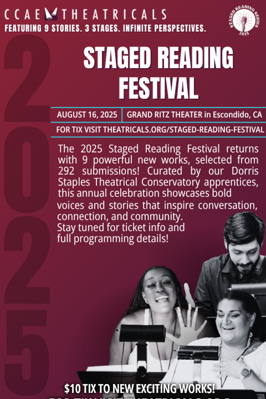 2025 Staged Reading Festival 