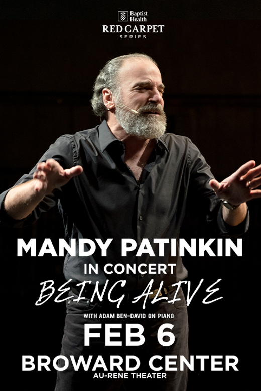 Mandy Patinkin: Being Alive in Miami Metro