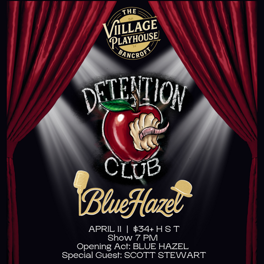 The Detention Club with Blue Hazel show poster