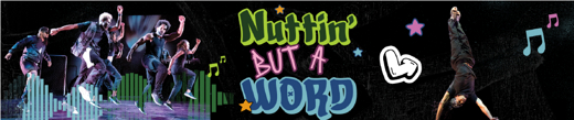 Nuttin' but a Word show poster