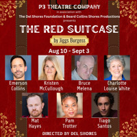 The Red Suitcase show poster