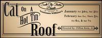 Cat On A Hot Tin Roof show poster