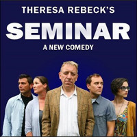 Seminar by Theresa Rebeck presented by Three Bone Theatre show poster