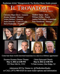 Il Trovatore show poster