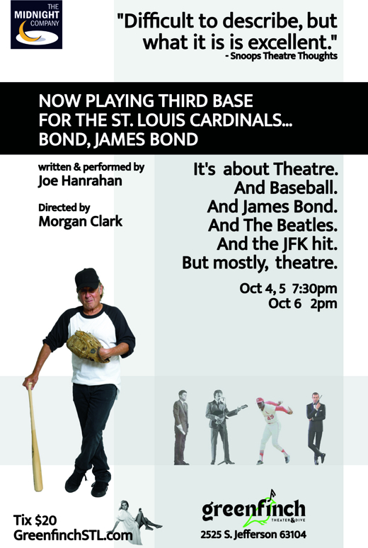 Now Playing Third Base For The St. Louis Cardinals...Bond, James Bond show poster