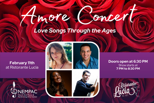 Amore Concert - Love Songs Through the Ages in Boston