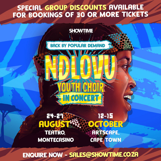 Ndlovu Youth Choir in Concert show poster