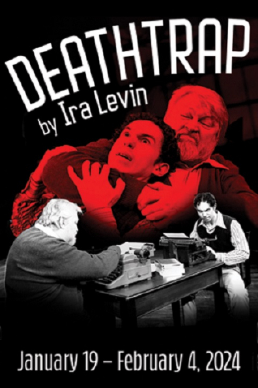 Deathtrap by Ira Levin show poster