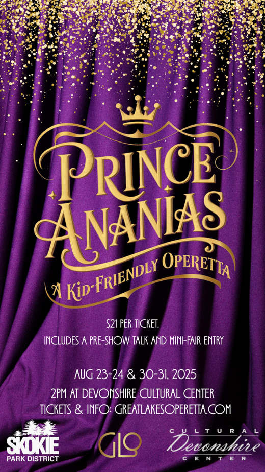 Prince Ananias show poster