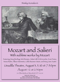 Mozart and Salieri (with sublime works by Mozart)