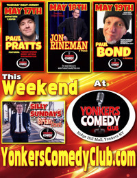 This Week at Yonkers Comedy Club show poster