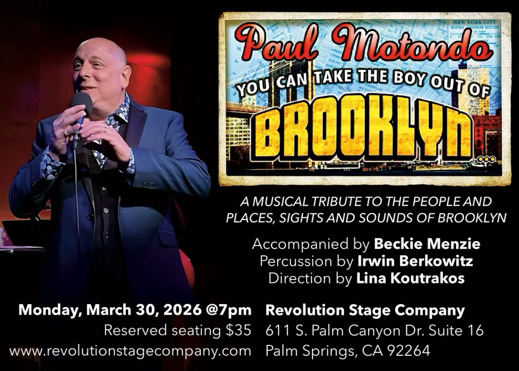 PAUL MOTONDO: YOU CAN TAKE THE BOY OUT OF BROOKLYN...
